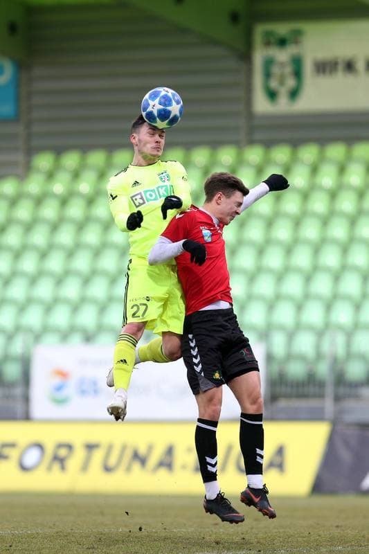 Football. Sparing. MFK Karvina - GKS Tychy. 01.02.2019