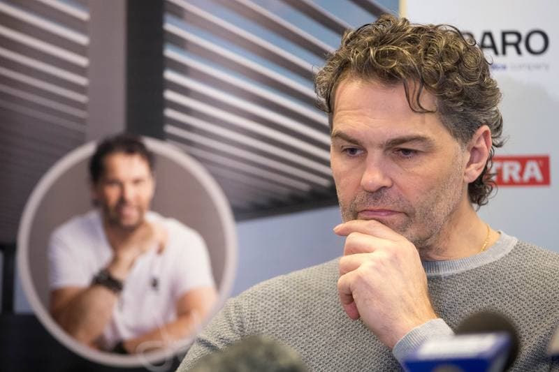 Ice Hockey. Czech Republic. Press Conference. 03.04.2022