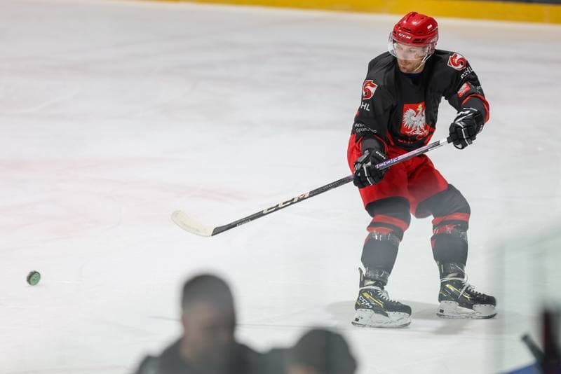 Ice Hockey. Poland national team. Training. 10.12.2023