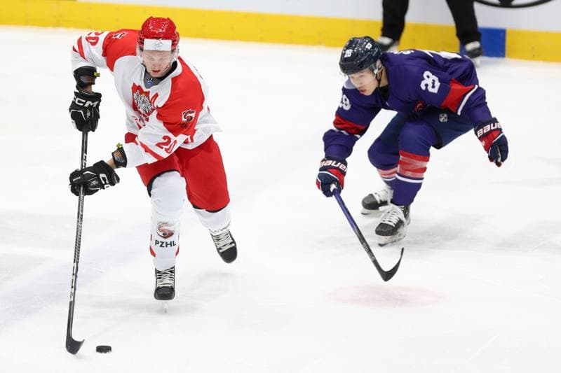 Ice Hockey. Friendly Match. Poland - South Korea. 05.02.2024