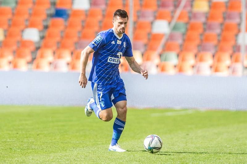 Football. PKO BP Ekstraklasa. Podbeskidzie Bielsko-Biala - Wisla Plock. 08.05.2021