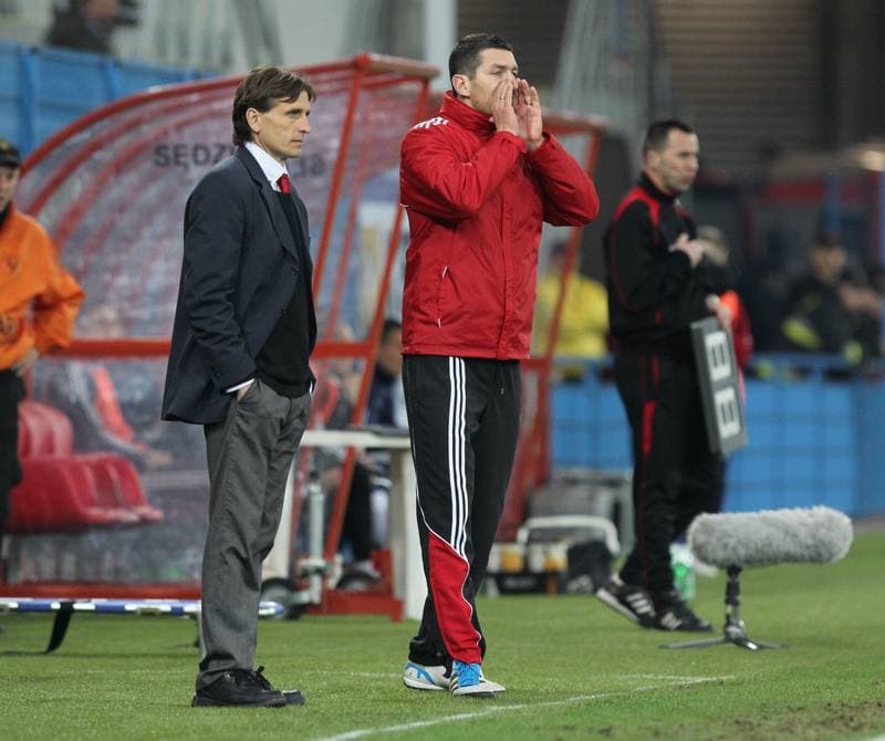 Football. I liga. Piast Gliwice - Sandecja Nowy Sacz. 04.04.2012