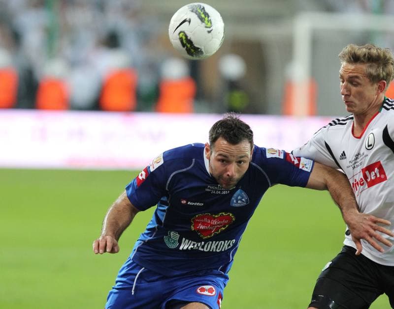 Football. Puchar Polski. Legia Warsaw - Ruch Chorzow. 24.04.2012