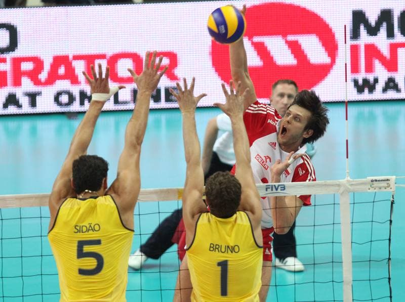 Volleyball. World League. Poland - Brazil. 03.06.2012