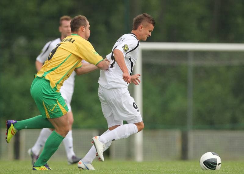 Football. Sparing. Gornik Wesola - Gornik Zabrze. 22.06.2012