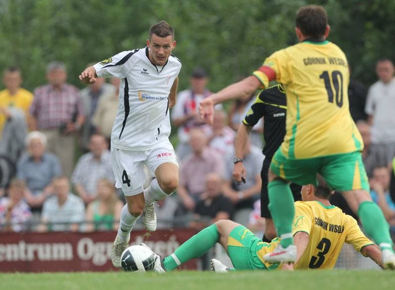 Football. Sparing. Gornik Wesola - Gornik Zabrze. 22.06.2012