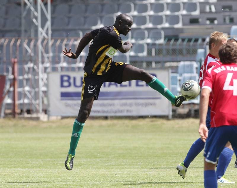 Football. Czestochowa Sparing. Rakow Czestochowa - GKS Katowice. 30.06.2012