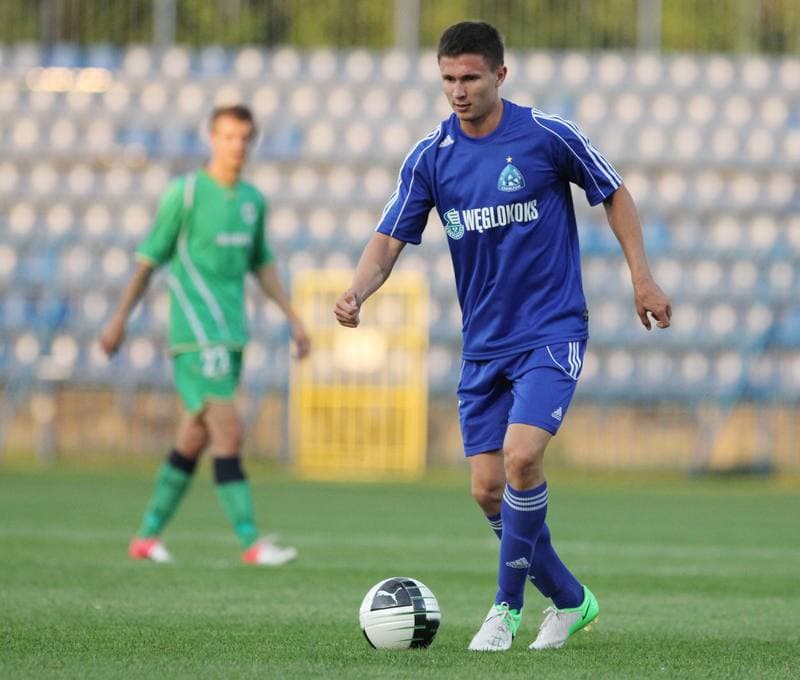 Football. Europa League. Ruch Chorzow - Metalurg Skopje. 19.07.2012