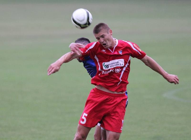 Football. Sparing. Gornik Zabrze - Odra Opole. 03.08.2012