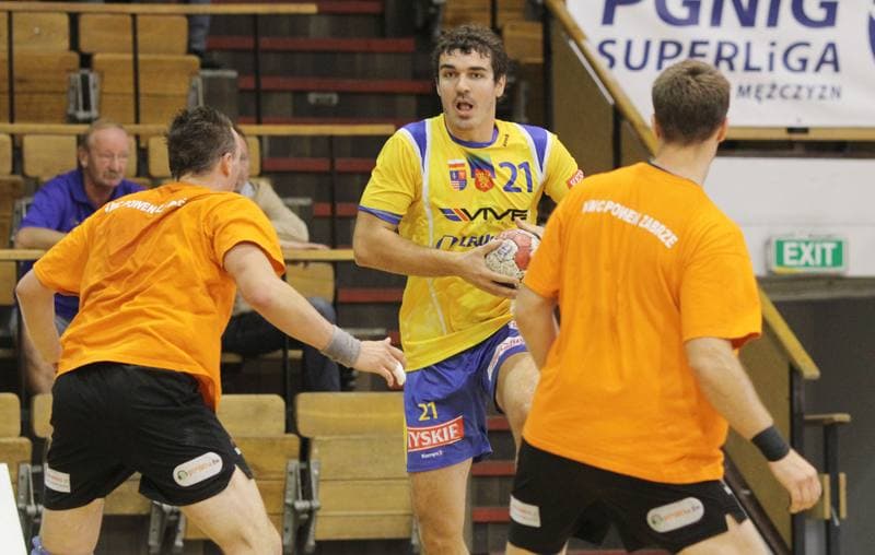 Handball. Sparing. NMC Powen Zabrze - Vive Kielce. 31.08.2012