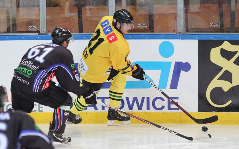 Ice Hockey. Polska Liga Hokeja na lodzie. HC GKS Katowice - Ciarko PBS Bank KH Sanok. 07.09.2012