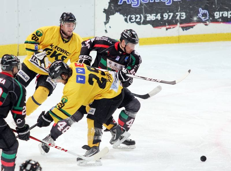 Ice Hockey. Polska Liga Hokeja na Lodzie. HC GKS Katowice - GKS Tychy. 25.01.2013