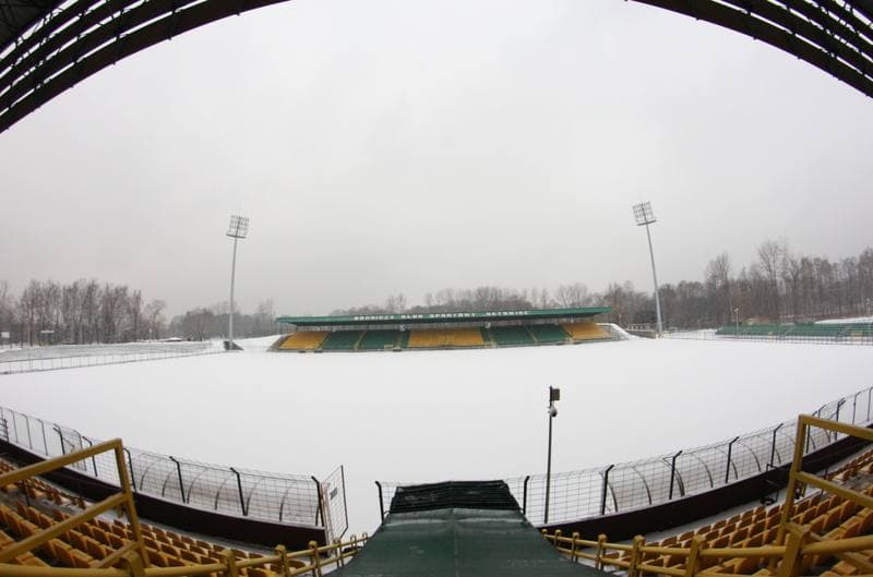 Football. I liga. GKS Katowice - Zawisza Bydgoszcz. 14.02.2013