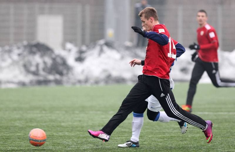 Football. Sparing. Piast Gliwice - 1 SC Znojmo. 18.02.2013