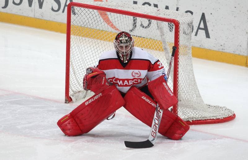 Ice Hockey. Polska Liga Hokejowa. JKH GKS Jastrzebie - Comarch Cracovia Krakow. 24.03.2013