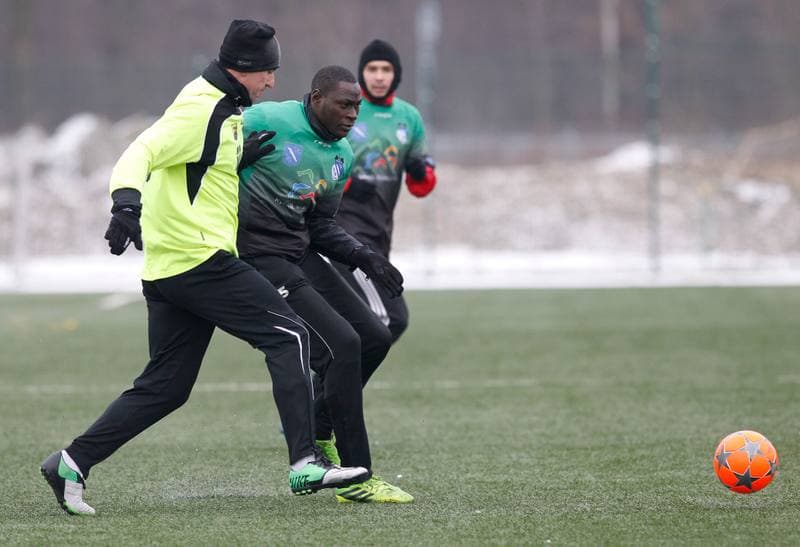 Football. Sparing. Energetyk ROW Rybnik - Rozwoj Katowice. 29.01.2014