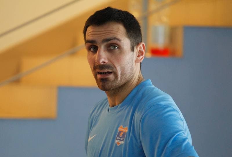 Football. Termalica Bruk-Bet Nieciecza. Training. 30.01.2014