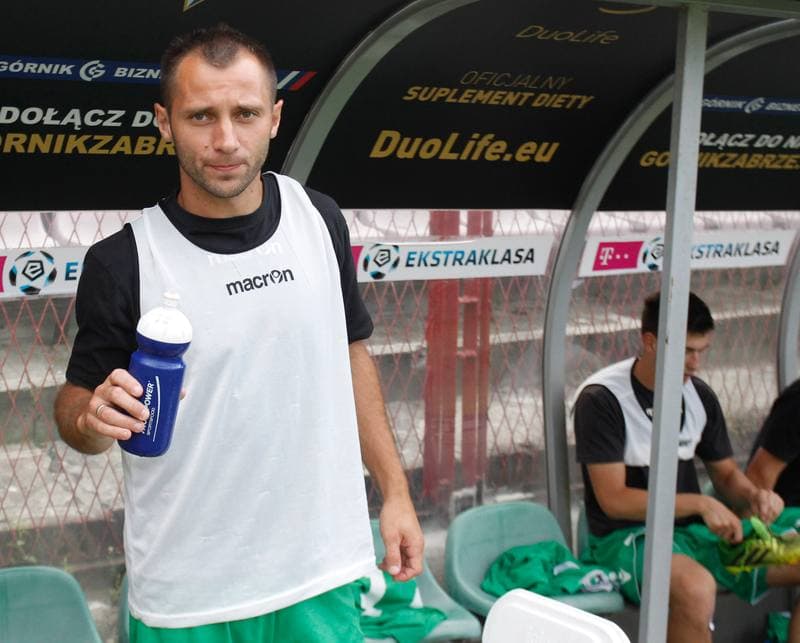 Football. Sparing. Gornik Zabrze - GKS Katowice. 12.07.2014