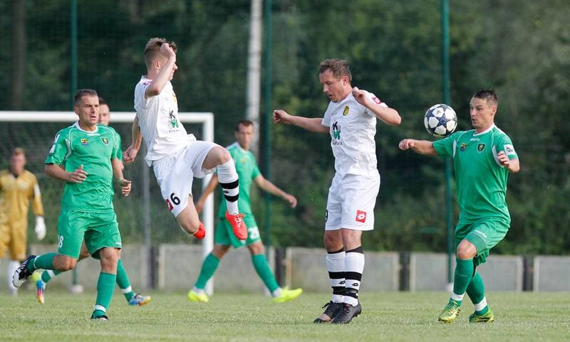 Football. Friendly Match. Gornik Wesola - GKS Katowice. 19.07.2014