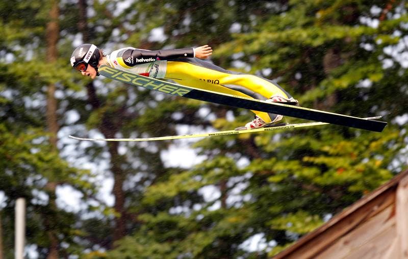 Ski Jumping. FIS Grand Prix. Press Conference. 24.07.2014