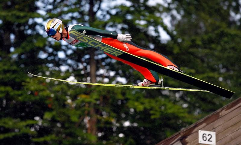 Ski Jumping. FIS Grand Prix. Press Conference. 24.07.2014