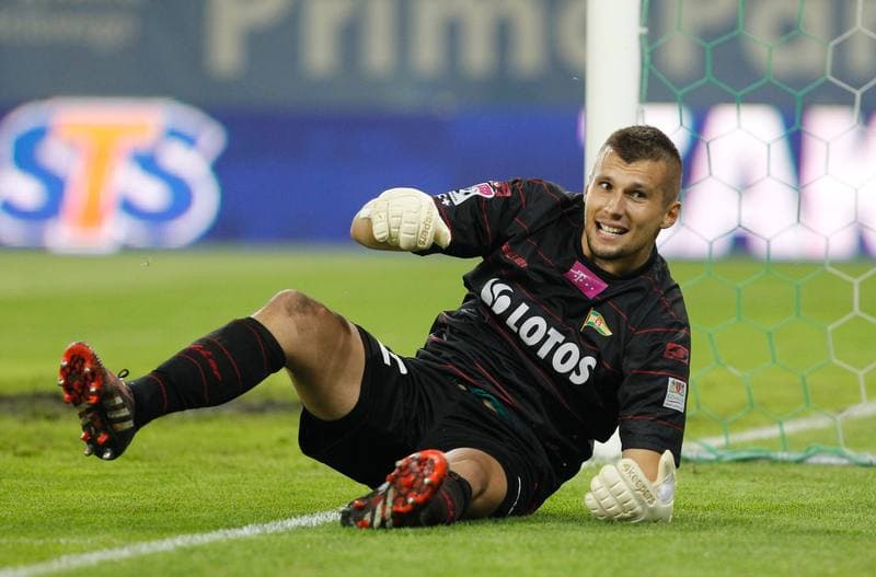 Football. T-Mobile Ekstraklasa. Piast Gliwice - Lechia Gdansk. 26.10.2013