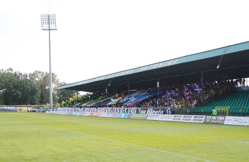 Football. I Liga. GKS Katowice - Widzew Lodz. 02.08.2014
