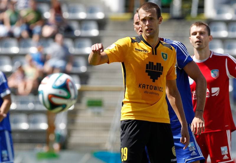 Football. I Liga. Miedz Legnica - GKS Katowice. 10.08.2014