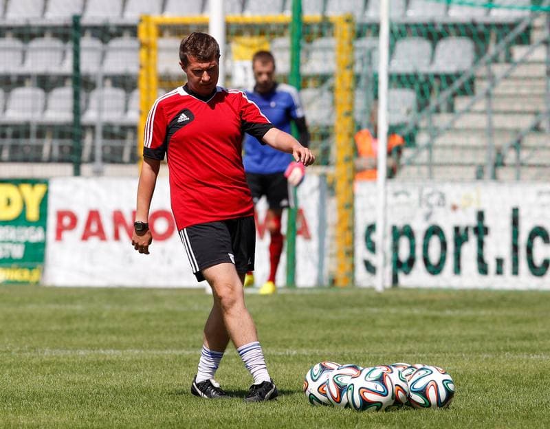 Football. I Liga. Miedz Legnica - GKS Katowice. 10.08.2014