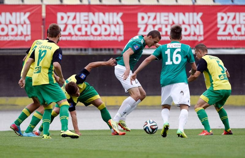 Football. Polish Cup. Energetyk ROW Rybnik - Siarka Tarnobrzeg. 12.08.2014
