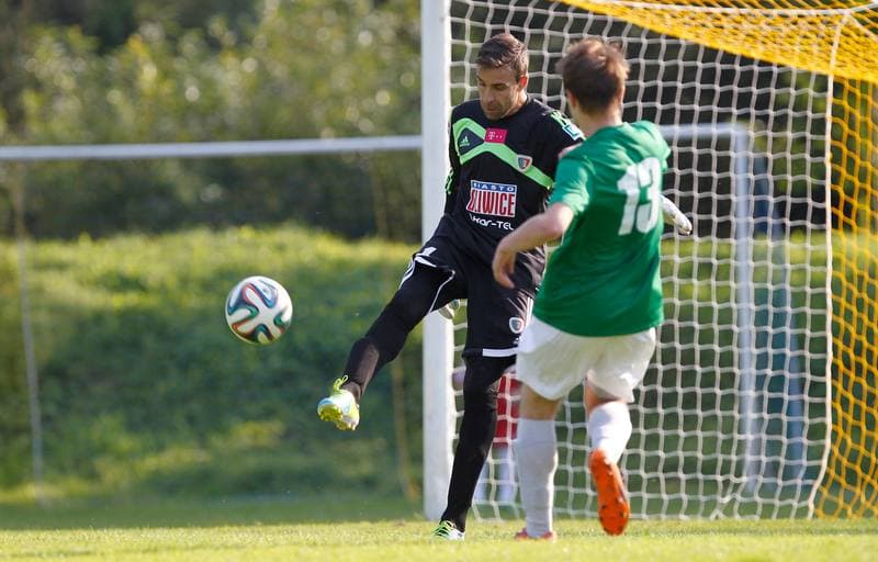 Football. Friendly Match. Czarny Goral Zywiec - Piast Gliwice. 08.09.2014