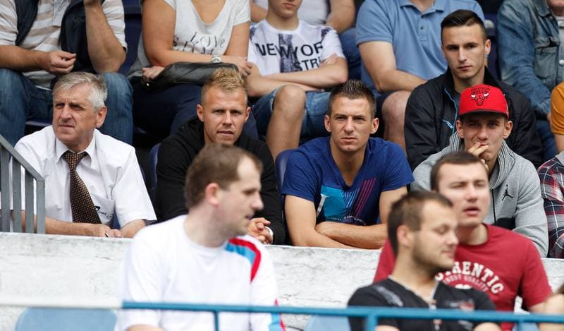 Football. Sparing. Gornik Zabrze - GKS Katowice. 12.07.2014