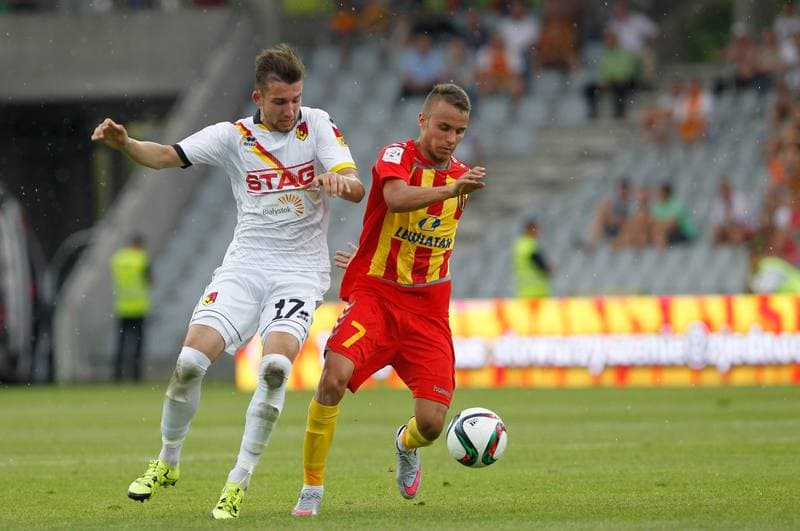 Football. PKO BP Ekstraklasa. Korona Kielce - Jagiellonia Bialystok. 19.07.2015