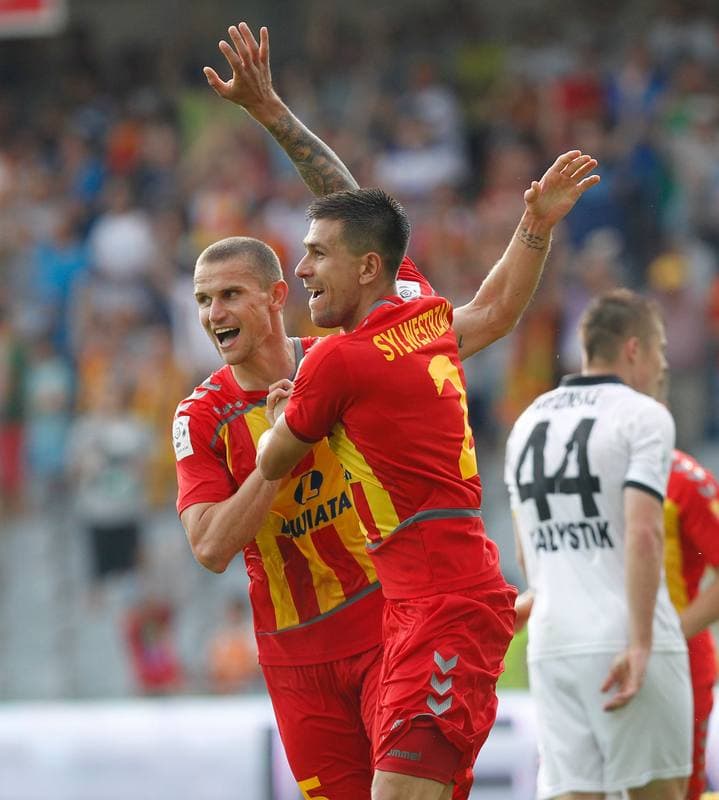 Football. PKO BP Ekstraklasa. Korona Kielce - Jagiellonia Bialystok. 19.07.2015