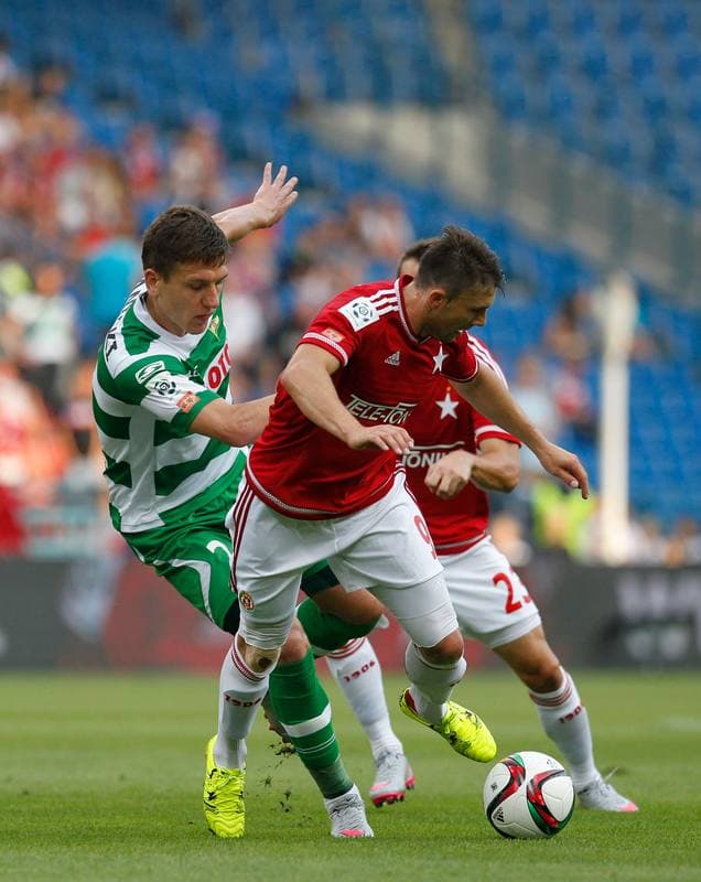 Football. T-Mobile Ekstraklasa. Wisla Krakow - Lechia Gdansk. 24.09.2013