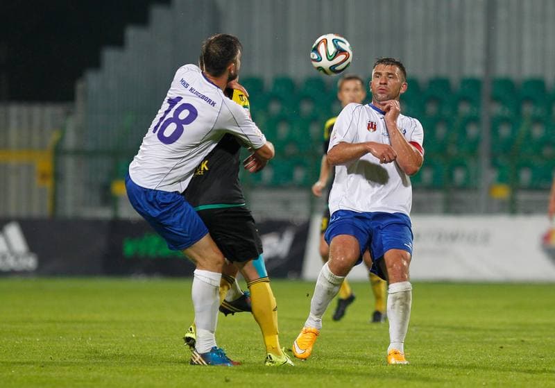 Football. Polish First League. GKS Katowice - MKS Kluczbork. 22.08.2015