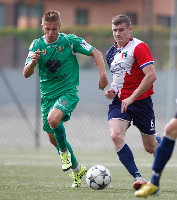 Football. IV Liga. GKS II Katowice - Sarmacja Bedzin. 23.08.2015