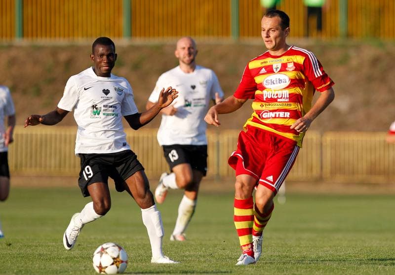 Football. Polish First League. Rozwoj Katowice - Chojniczanka Chojnice. 26.08.2015