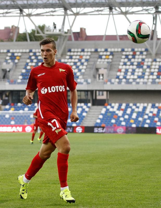 Football. PKO BP Ekstraklasa. Podbeskidzie Bielsko Biala - Lechia Gdansk. 28.08.2015