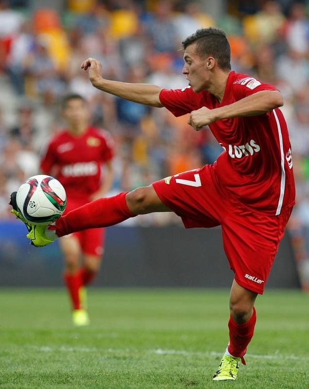 Football. PKO BP Ekstraklasa. Podbeskidzie Bielsko Biala - Lechia Gdansk. 28.08.2015