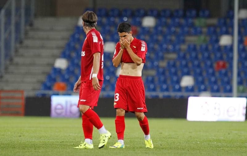 Football. PKO BP Ekstraklasa. Podbeskidzie Bielsko Biala - Lechia Gdansk. 28.08.2015