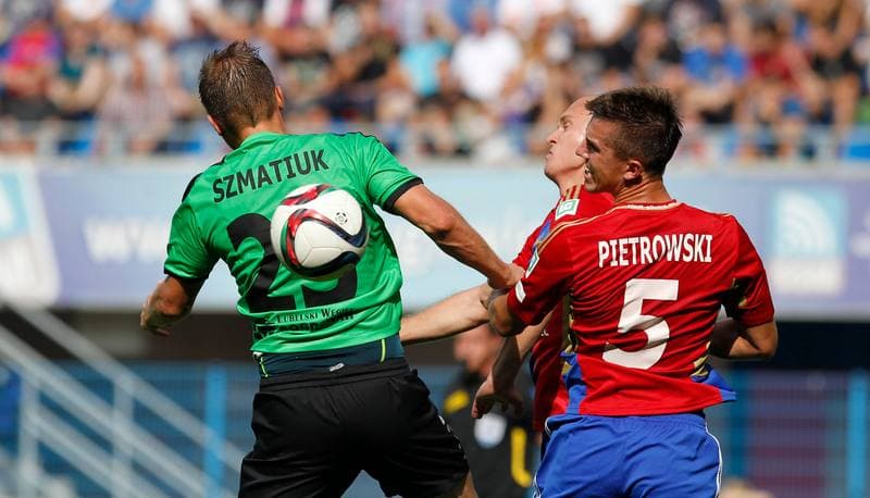 Football. PKO BP Ekstraklasa. Piast Gliwice - Gornik Leczna. 29.08.2015