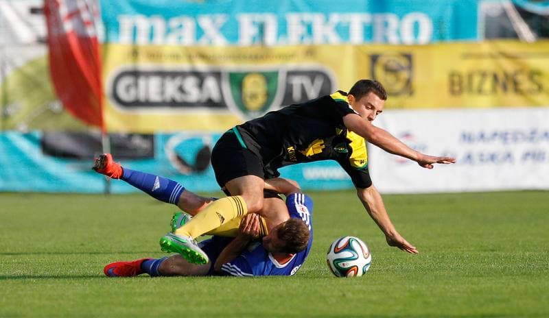 Football. Polish First League. GKS Katowice - Miedz Legnica. 30.08.2015