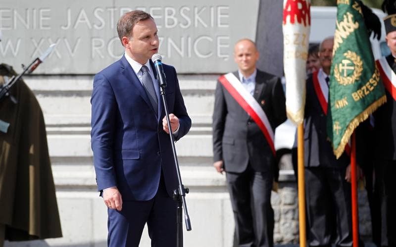 Celebration of the 35th Anniversary of the Jastrzebie Agreement. Jastrzebie-Zdroj. 03.09.2015