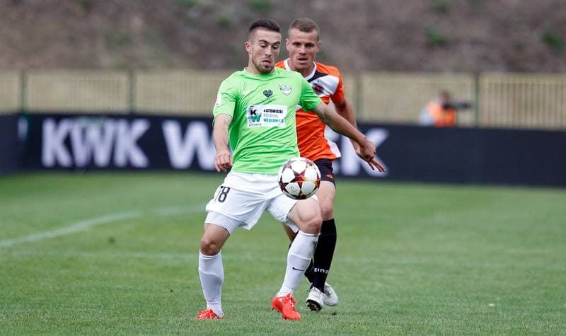 Football. Polish First League. Rozwoj Katowice - Chrobry Glogow. 06.09.2015