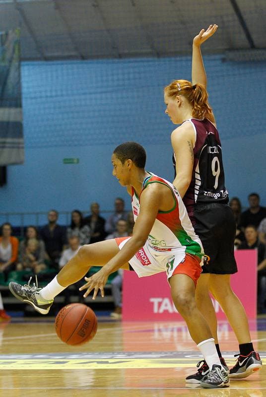 Basketball. Tauron Basket Liga Kobiet. Jas FBG Zaglebie Sosnowiec - Energa Torun. 19.09.2015