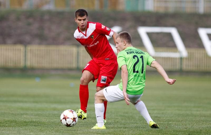 Football. I Liga. Rozwoj Katowice - Zaglebie Sosnowiec. 03.10.2015