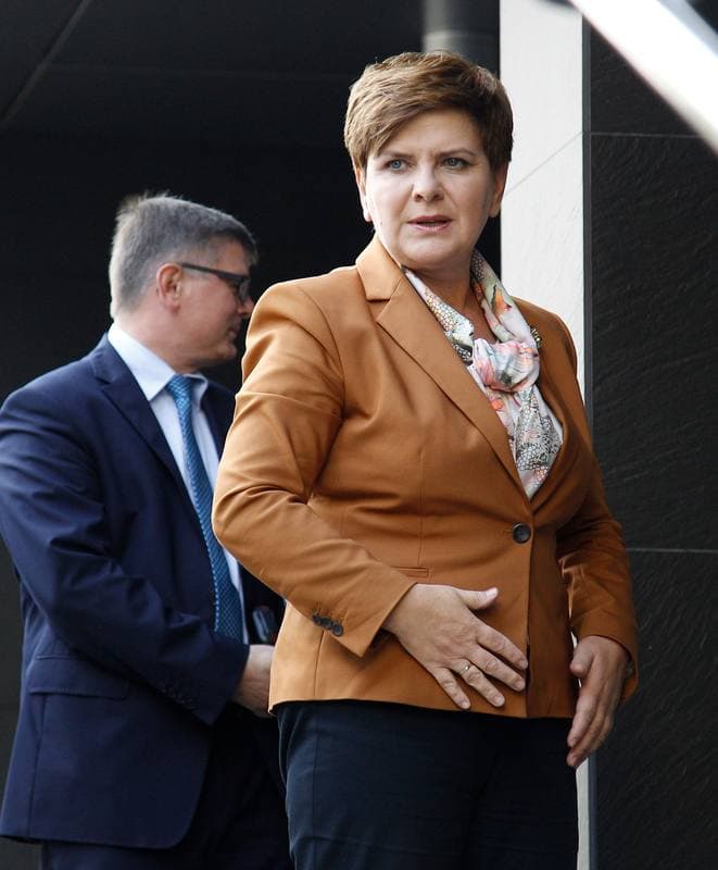 Beata Szydlo. Katowice. 05.10.2015