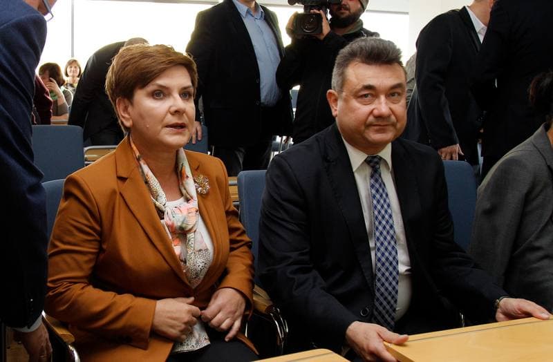 Beata Szydlo. Katowice. 05.10.2015