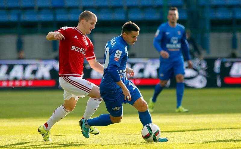 Football. PKO BP Ekstraklasa. Wisla Krakow - Termalica Bruk-Bet Nieciecza. 18.10.2015